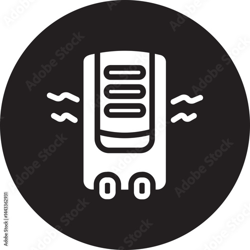 air conditioner glyph icon