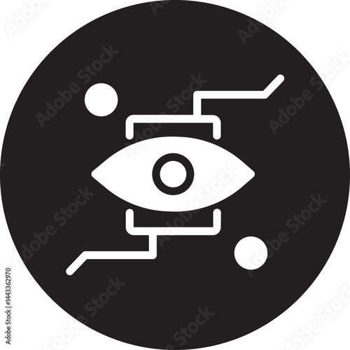 Eye Scanner  glyph icon