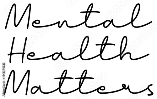 Mental Health Matters | Vector