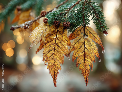 Gold Holiday Background