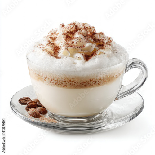 Latte Cup Isolated