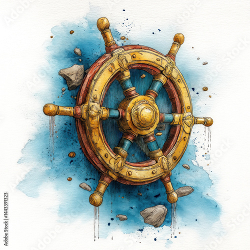 Nautical Isolated