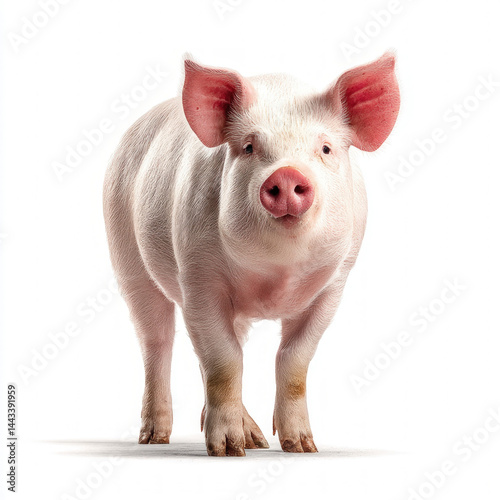 Pig Isolated