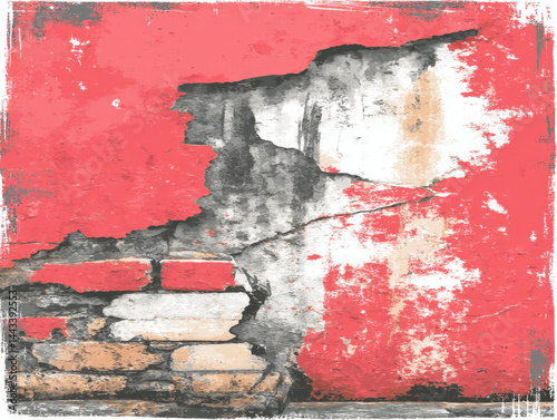 Red Grunge Background