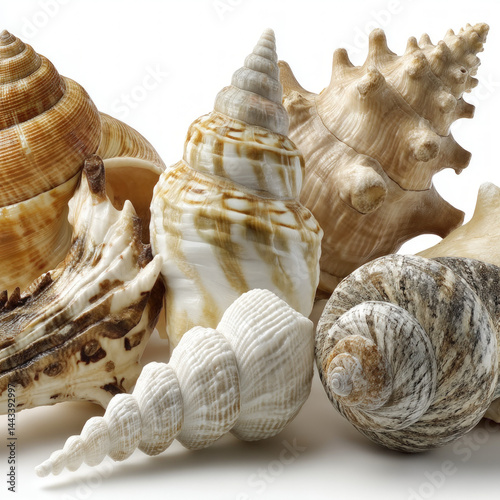 Sea Shells Isolated
