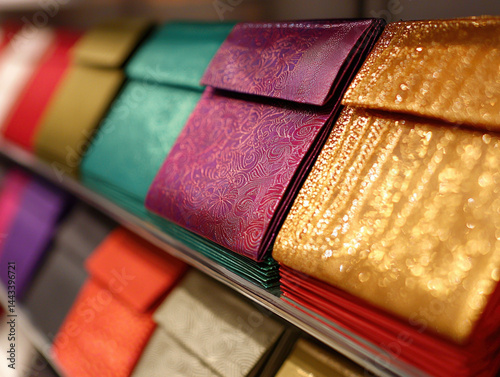 A colorful display of tradi...