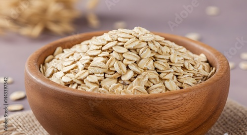 oat flakes in a bowl