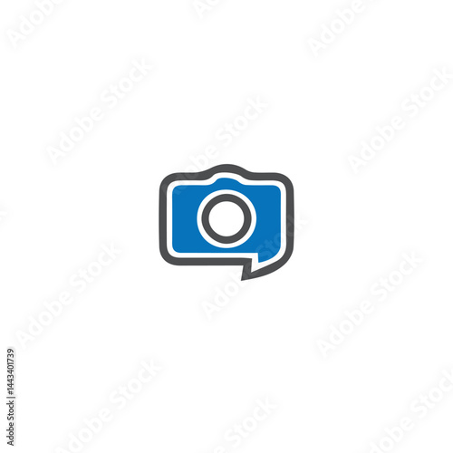 Enable Camera logo design vector.