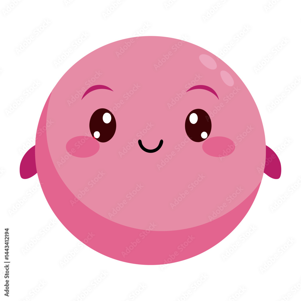 Kawaii Shrug Emoji with Blushing Cheeks and Small Smile
Kawaii Shrug Emoji with Blushing Cheeks and Small Smile