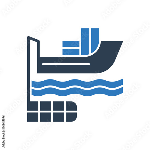 Fishing Boat Icon