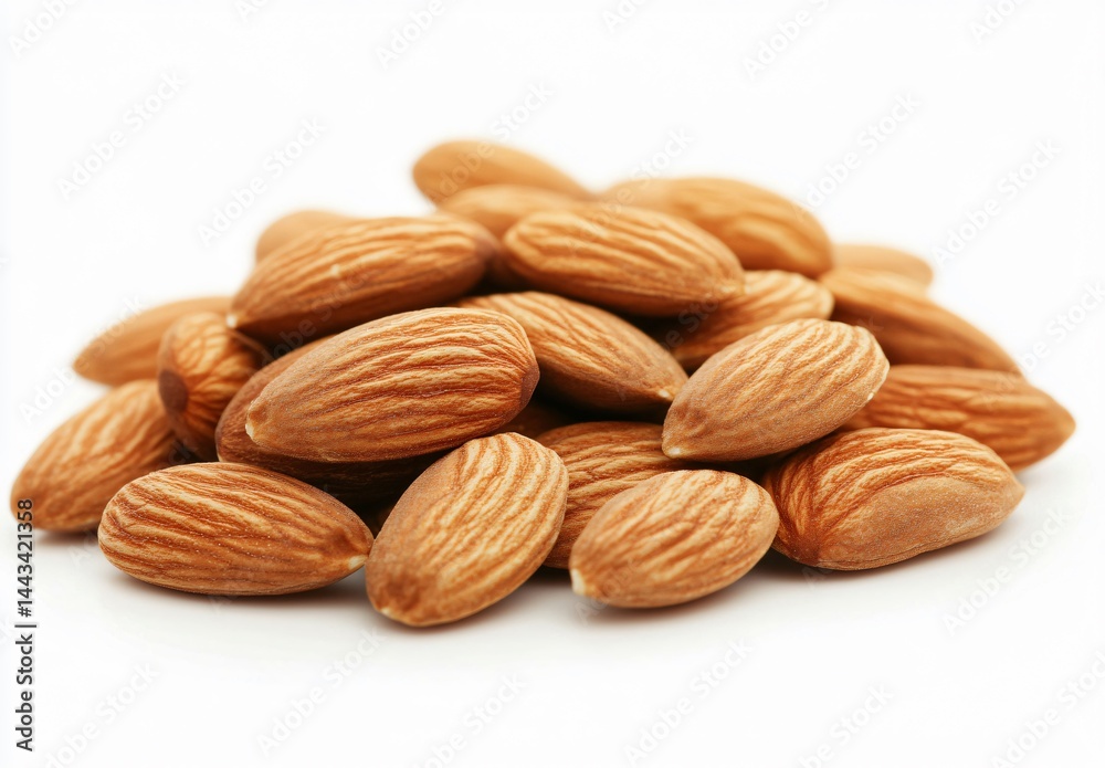 Harvesting nutritional power almonds in a natural setting food photography close-up view healthy eating concept Harvesting nutritional power almonds in a natural setting food photography close-up view healthy eating concept
