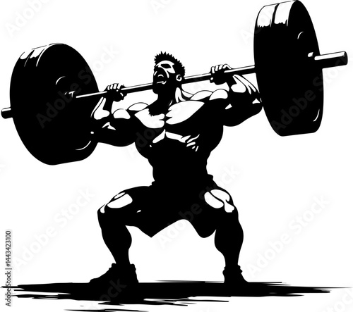  Grim Reaper Gains gym Skull  vector