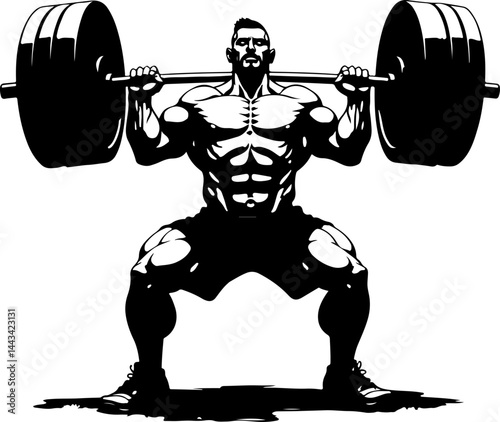  Grim Reaper Gains gym Skull  vector