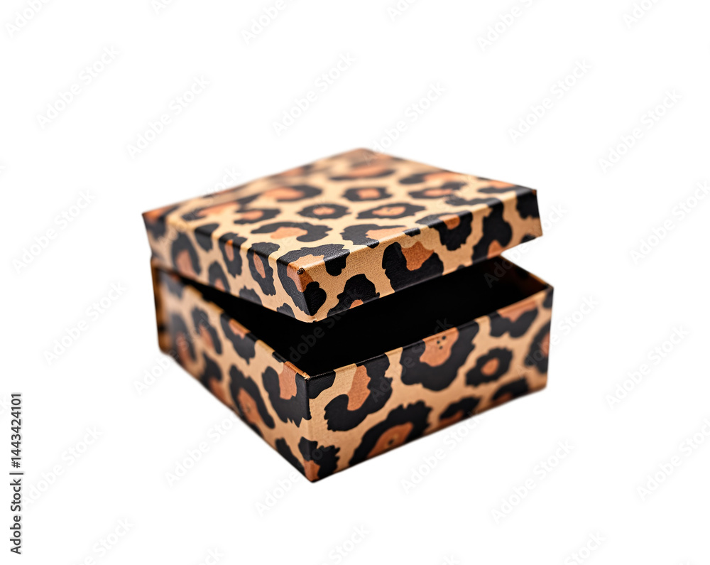Elevated Presentation, A Luxurious Gift Box with Bold Animal Print Design for Upscale Gifts and Sophisticated Brand Packaging, Adding a Touch of Wild Elegance Elevated Presentation, A Luxurious Gift Box with Bold Animal Print Design for Upscale Gifts and Sophisticated Brand Packaging, Adding a Touch of Wild Elegance