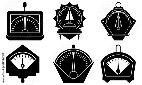 Strain Gauge silhouette vector
