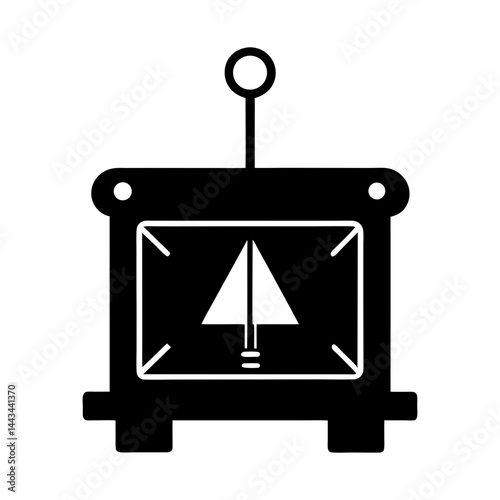 Strain Gauge silhouette vector
