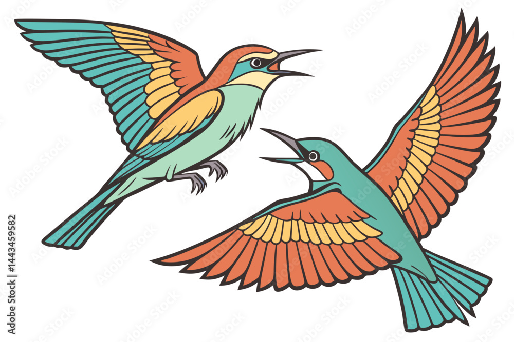 Obraz premium bird in flight