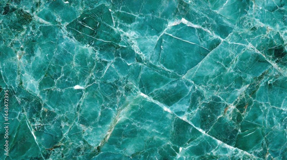 Fototapeta premium Teal Marble Texture: A Stunning Abstract Background
