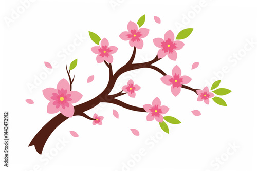 pink cherry tree