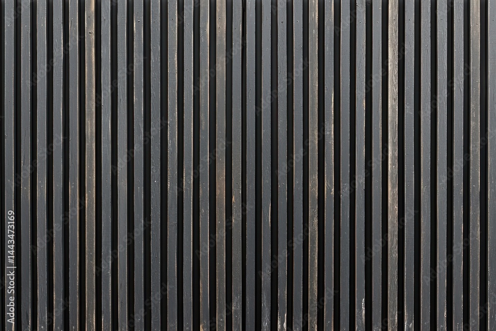 Obraz premium Vertical Wooden Planks Texture with Dark Finish and Natural Lines