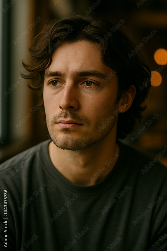 portrait of a handsome young man portrait of a handsome young man