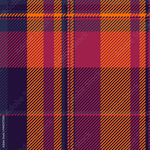 Vibrant autumnal plaid pattern in deep crimson, burnt orange, and navy.  Perfect for fallthemed designs, textiles, or backgrounds.  The rich colors and intricate weave evoke warmth and comfort.