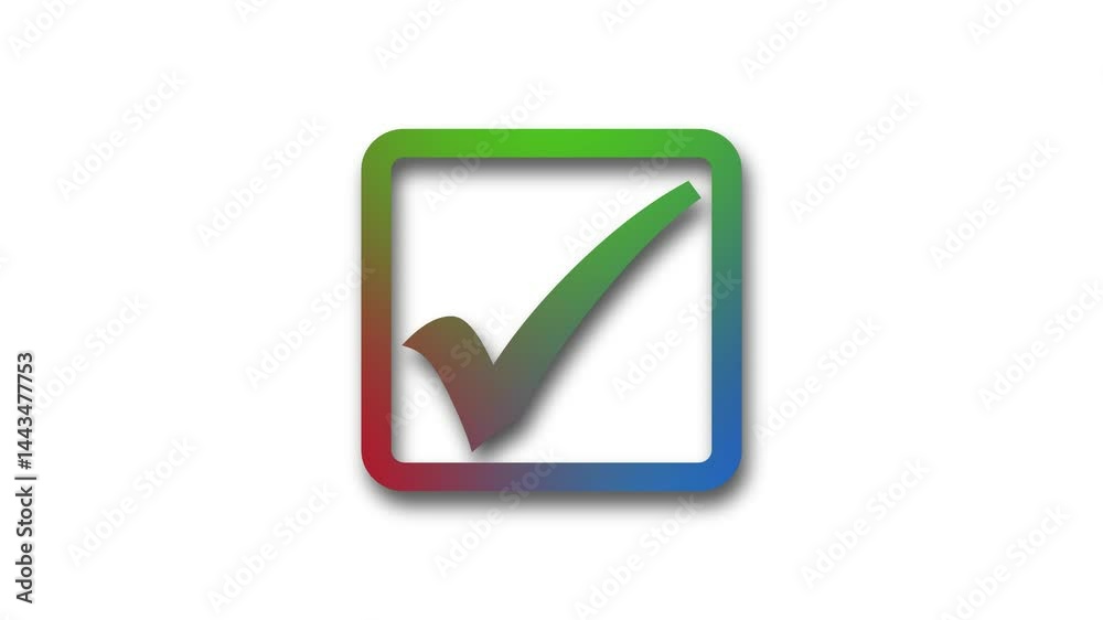 Animated Checkbox Icon, Check Box Selection Animation Animated Checkbox Icon, Check Box Selection Animation