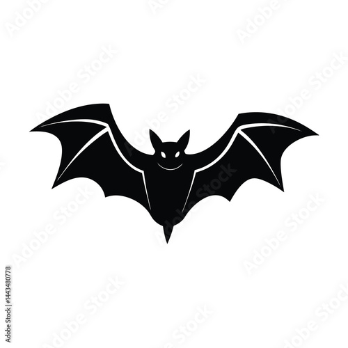 Von Flederm Usen Vector Minimalistic Bat in Motion