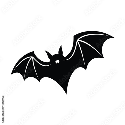von flederm usen vector minimalistic bat in motion 8