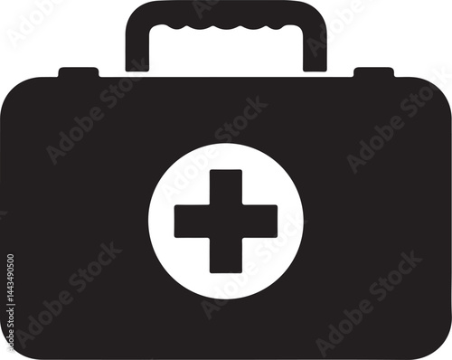 Medical Bag Icon - Vector