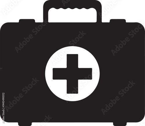 Medical Bag Icon - Vector