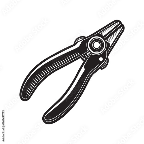 Manual Wire Stripper White background