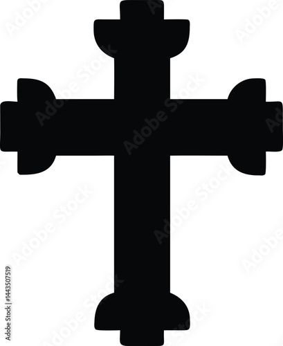 christian cross icon 