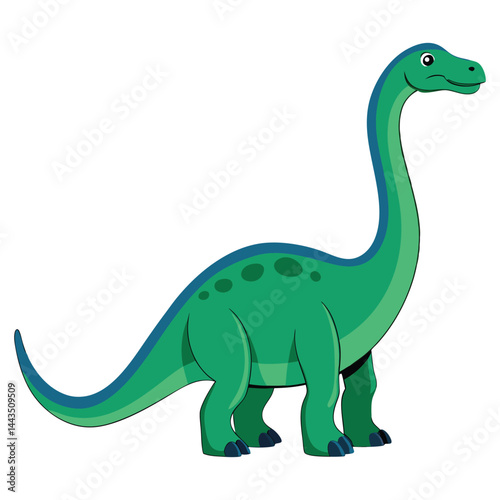 Brontosaurus Vector 