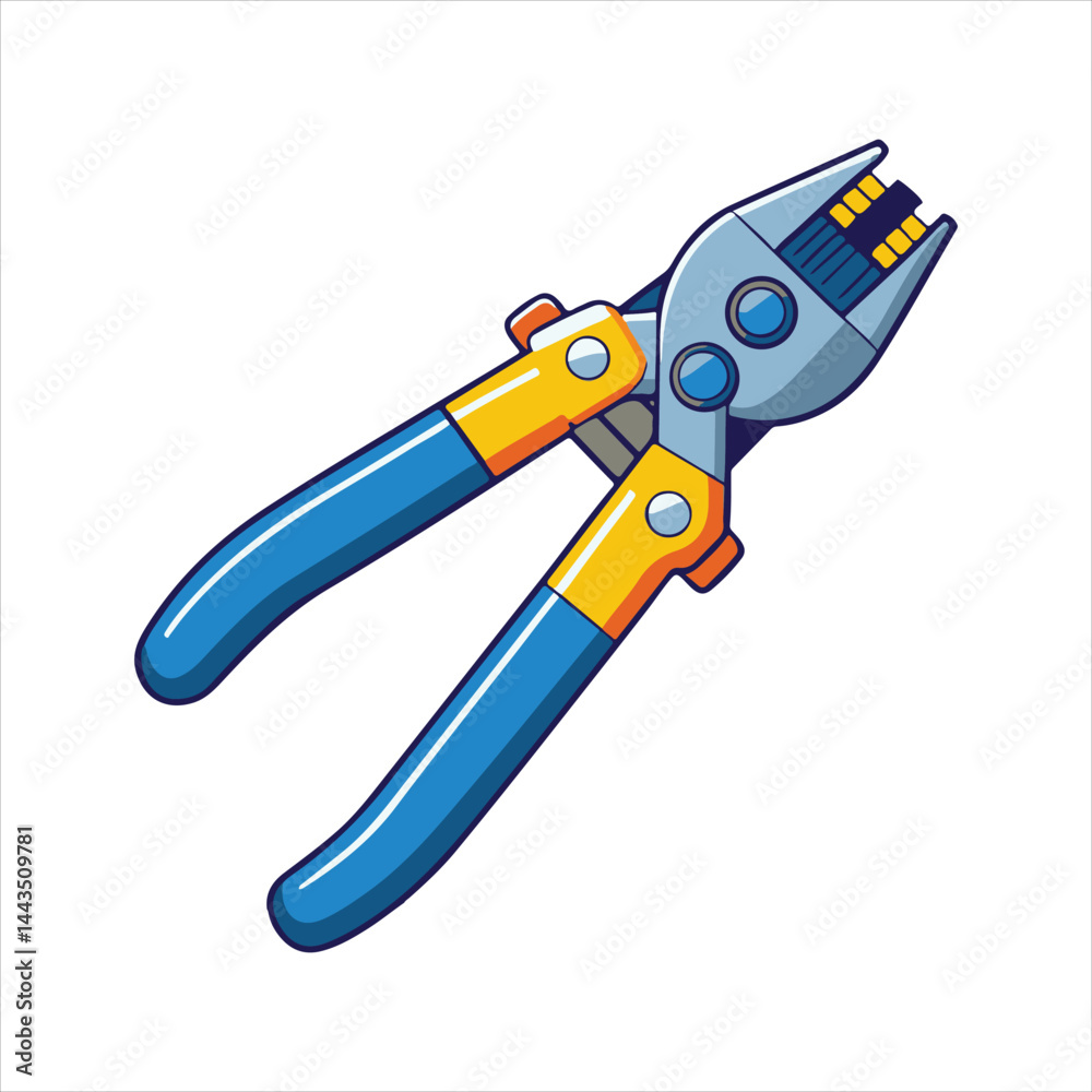 Manual Wire Stripper White background Manual Wire Stripper White background