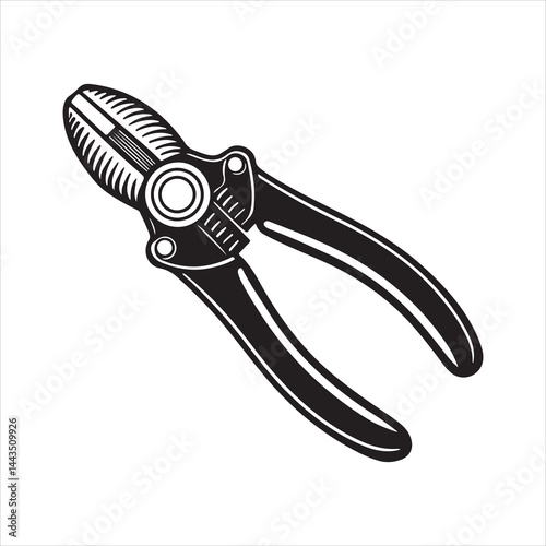 Manual Wire Stripper White background