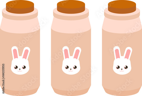토끼 보온병 