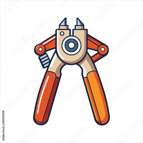 Manual Wire Stripper White background