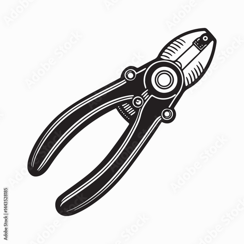Manual Wire Stripper White background
