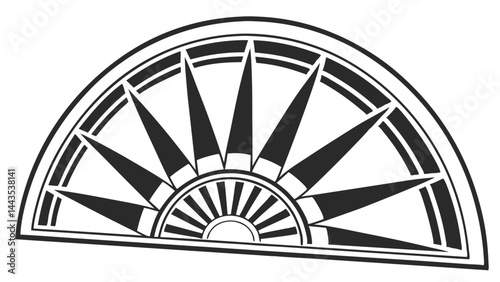 vector illustration of an ancient greek temple