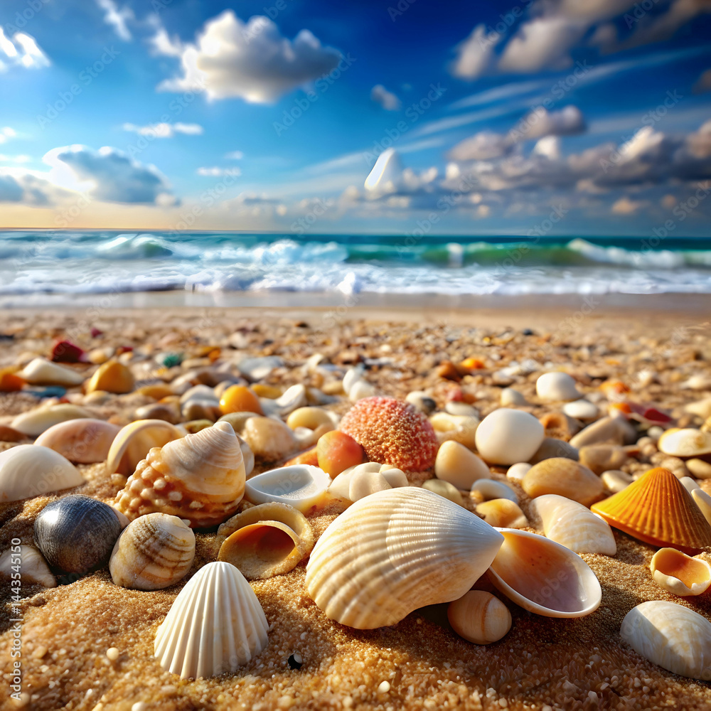 Seashells on the Beach Seashells on the Beach