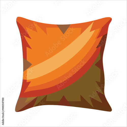 Linen Throw Pillow Covers Soft bedding features a white wool Pillow, coloring, black and white striped on a comfortable bed