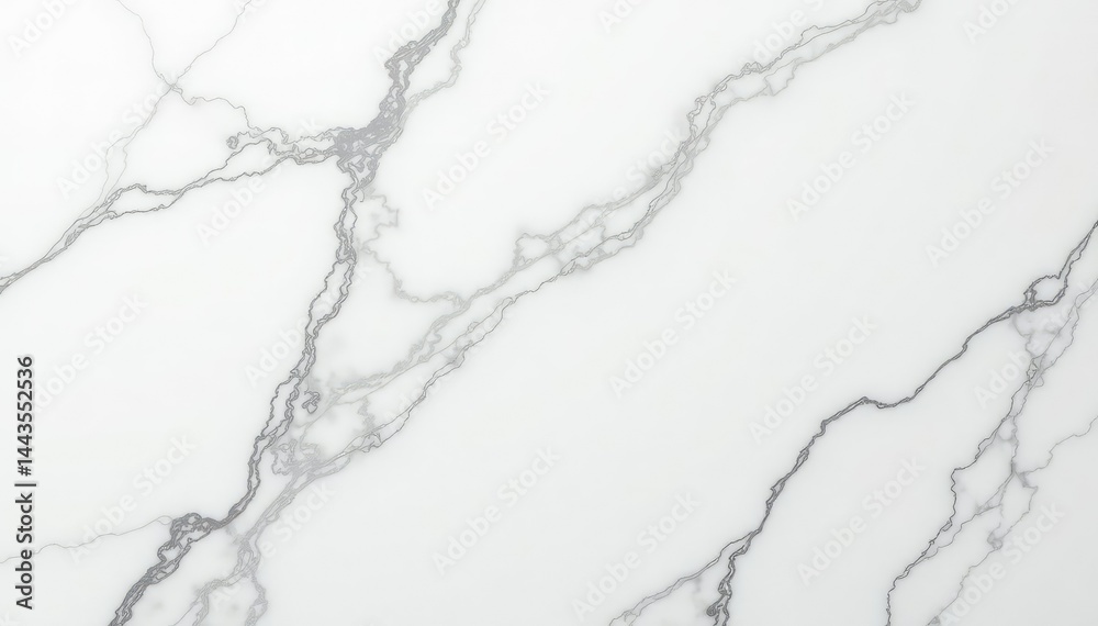 Obraz premium Glistening white marble texture, smooth surface, elegant, texture