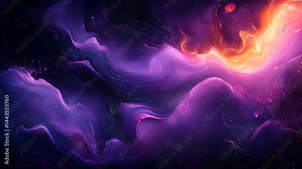 Abstract cosmic wave in purple colors high resolution hd wallpaper Abstract cosmic wave in purple colors high resolution hd wallpaper