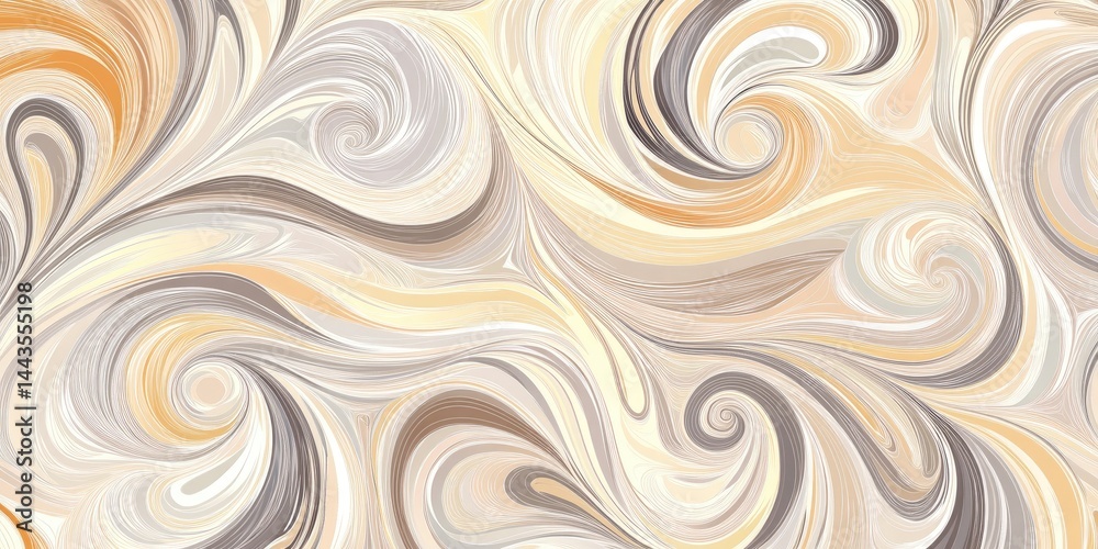 Abstract swirl design with muted tones Abstract swirl design with muted tones