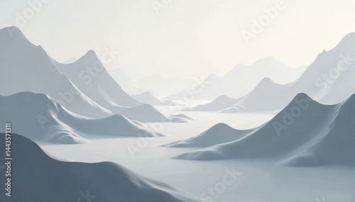 Subtle grayscale geometric pattern, clean lines, minimal design , shadow, light, vector