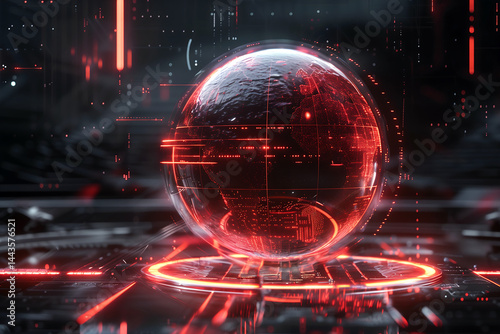 abstract visual of a virtual assistant AI