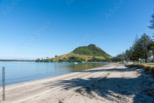 Obraz na płótnie Pilot Bay Mount Maunganui w salonie
