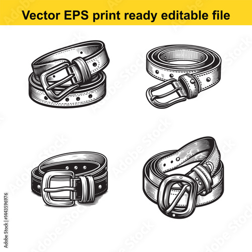 cowboy belt with buckle