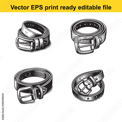 cowboy belt with buckle